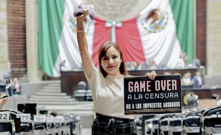 Celebra Iraís que se descarte impuesto a videojuegos  tras anuncio de la Presidente