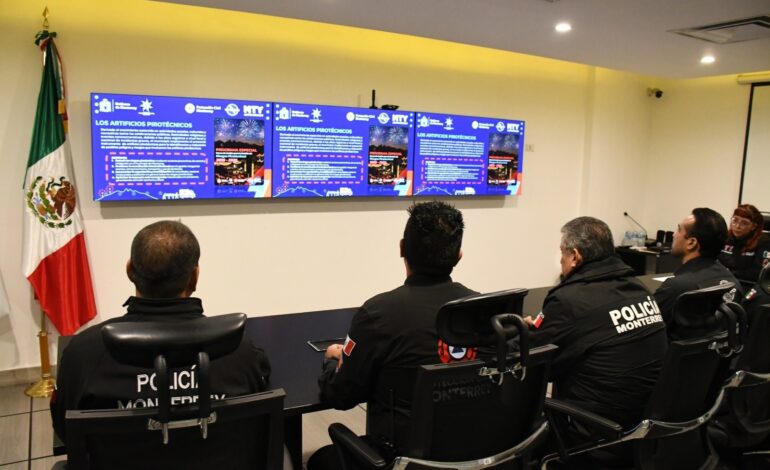 Realizan sesiones del Consejo Municipal de Protección Civil de Monterrey