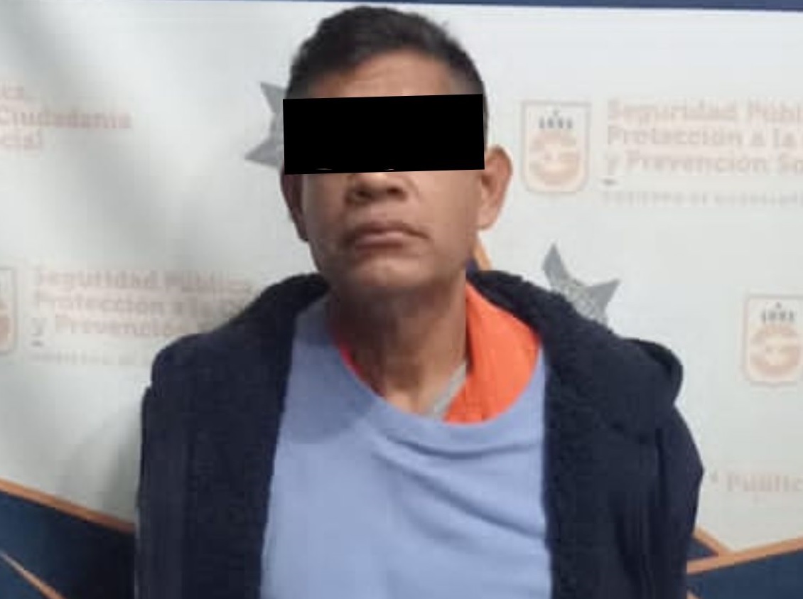 Detienen a hombre que ataca con machete a esposa en Guadalupe