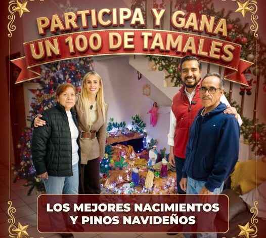 Lanza Santa Catarina convocatoria para el  «Concurso de Nacimientos y Pinos Navideños»