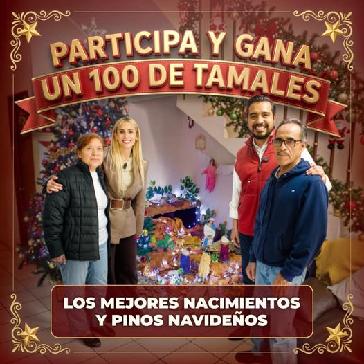 Lanza Santa Catarina convocatoria para el  «Concurso de Nacimientos y Pinos Navideños»
