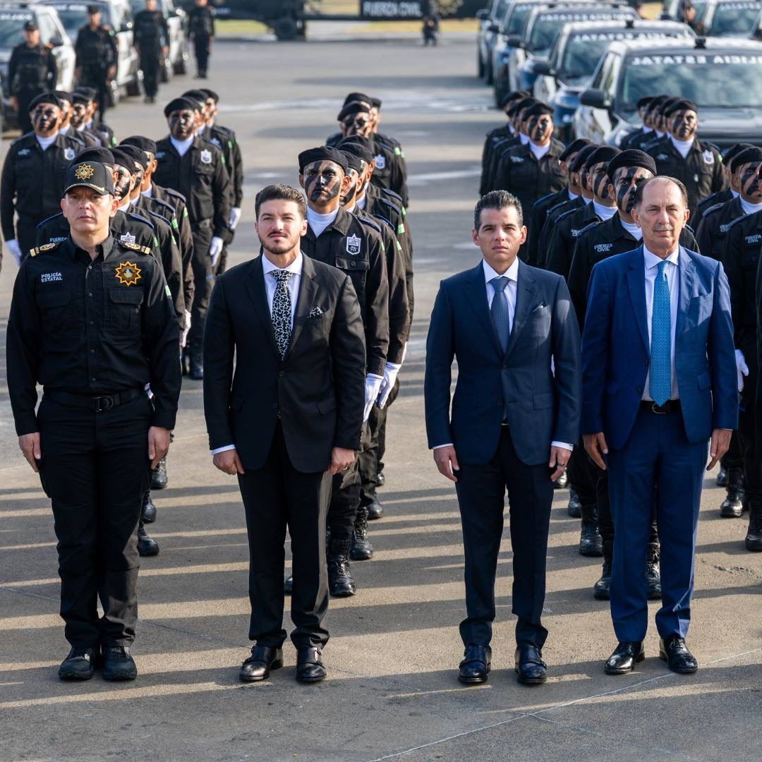 Seguimos trabajando todos los días por la seguridad y la paz de Nuevo León.- Miguel Flores