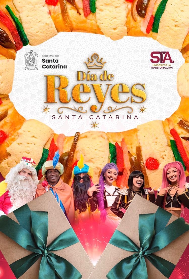 Llevarán rosca de reyes a vecinos de Santa Catarina