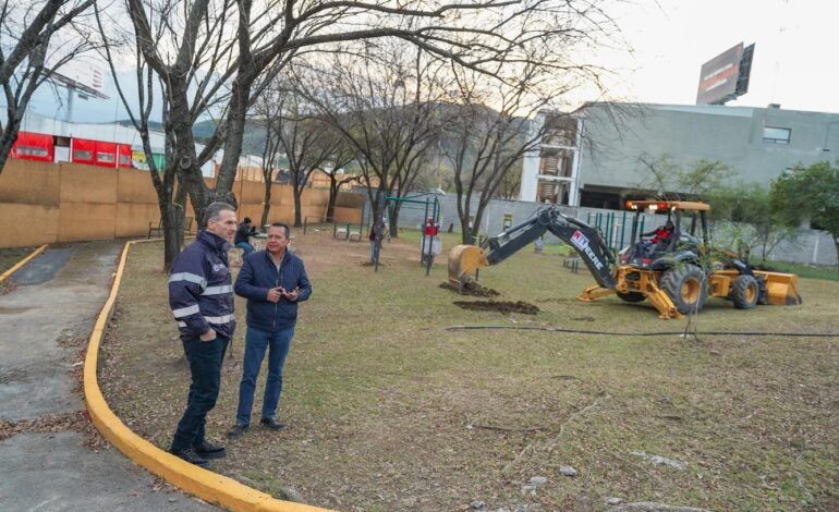 Arranca Adrián de la Garza construcción del C4 en zona sur de Monterrey