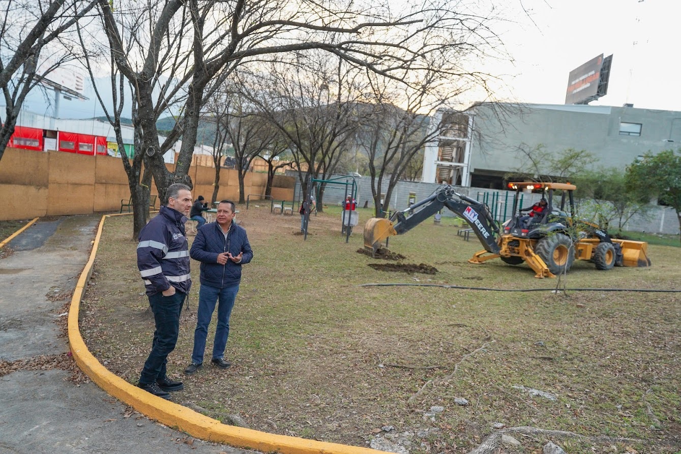 Arranca Adrián de la Garza construcción del C4 en zona sur de Monterrey