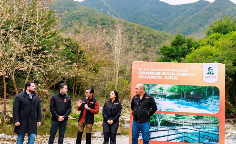 Proyecta Juárez recuperación del Parque Ecológico Charco Azul
