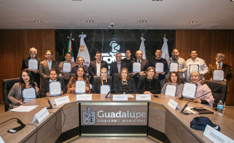 Instalan Consejo Ciudadano de Seguridad en Guadalupe