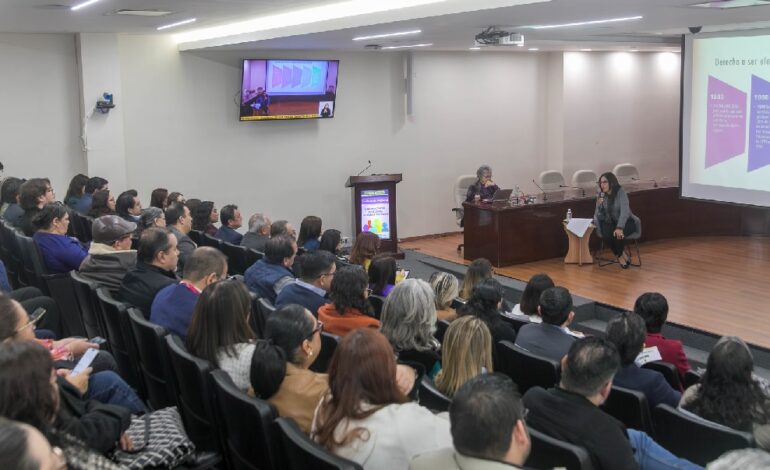 Imparte Consejera del INE conferencia sobre gubernaturas paritarias