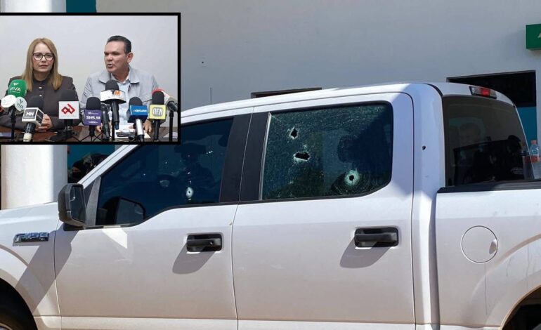 Célula de Los Chapitos, responsable de ataque contra diputados de MC en Sinaloa