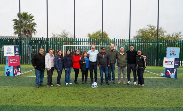 Entregan primera etapa de parque rehabilitado en Mirador de las Mitras