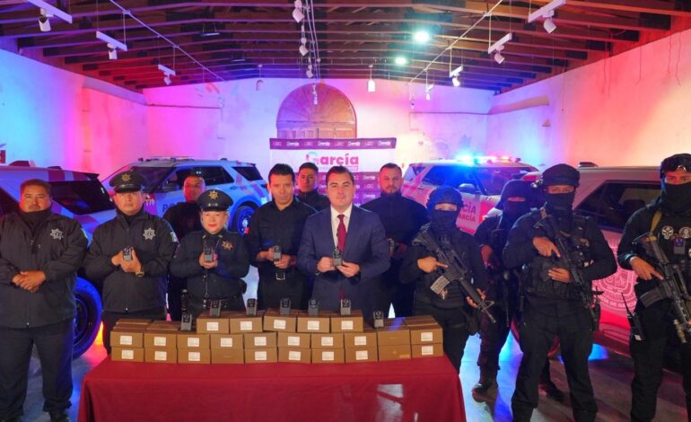 Presenta García unidades de videovigilancia inteligente