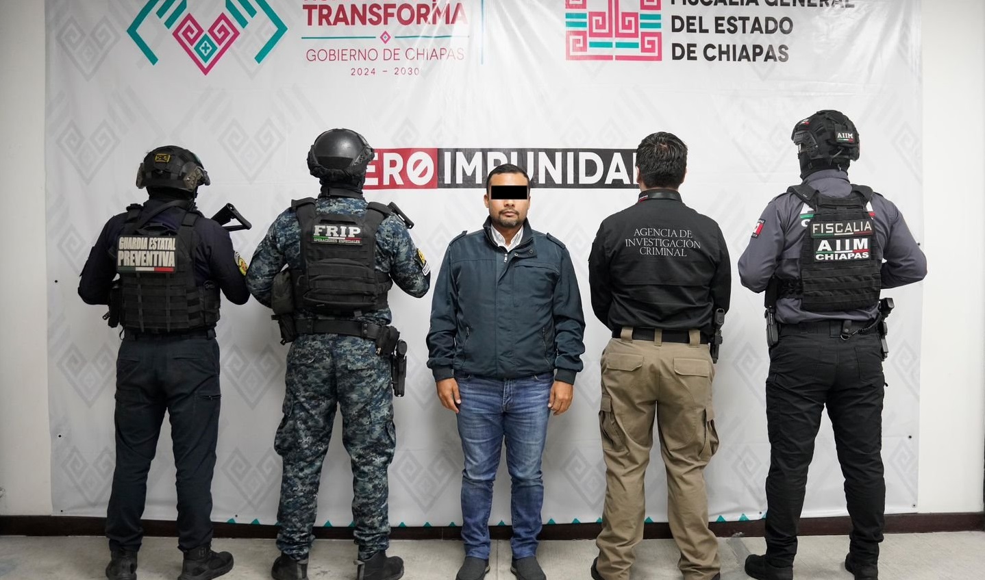 Detienen a alcalde morenista de Cintalapa, Chiapas por corrupto y malandro