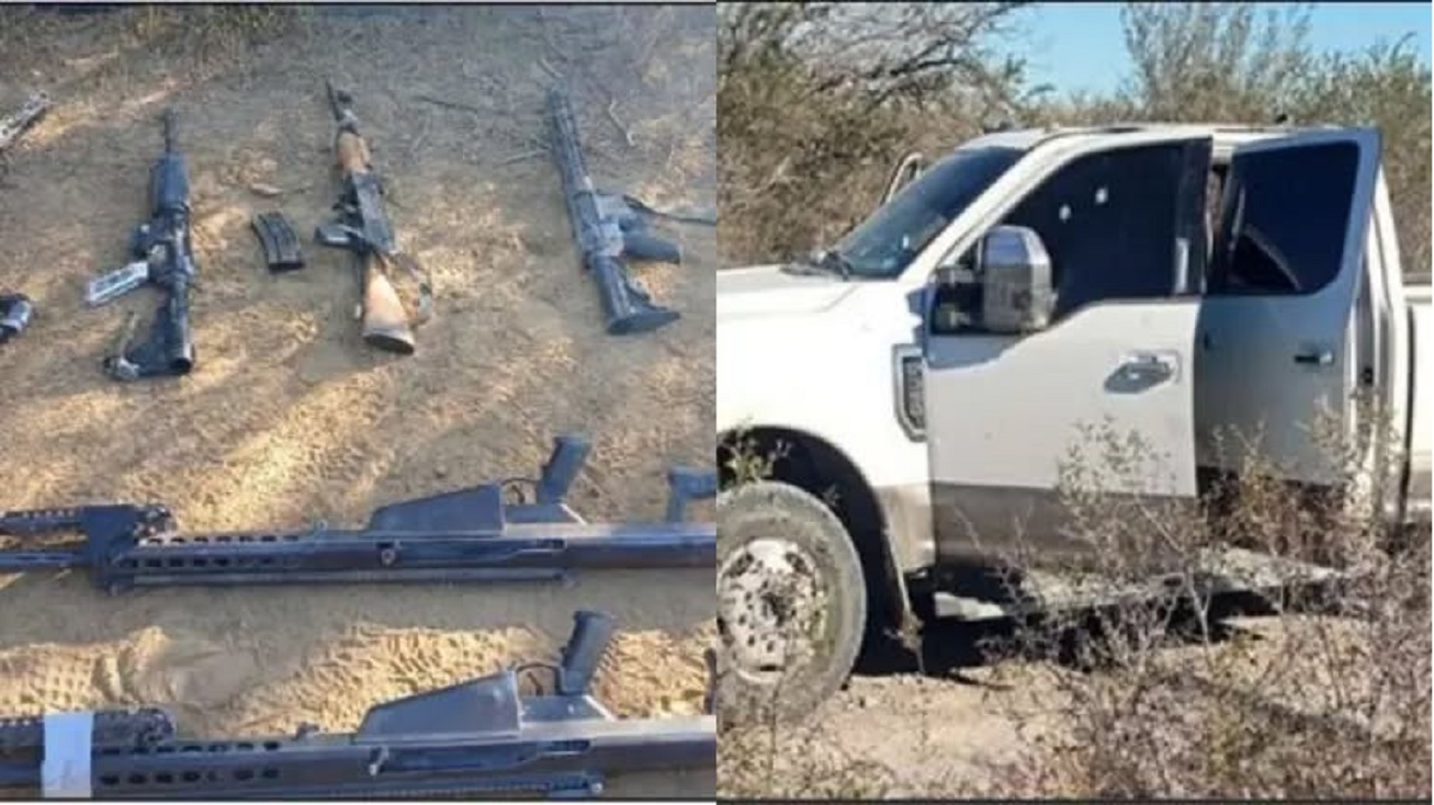 Encuentra Sedena vehículos abandonados, armamento y explosivos en General Treviño y Nueva Ciudad Guerrero