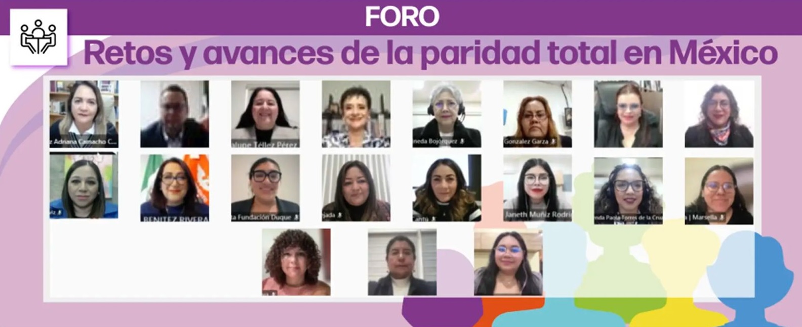 Abordan en Foro retos y avances de la paridad en México