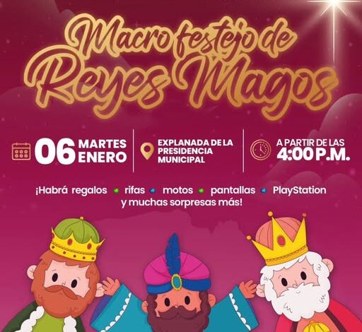 Invita García a la partida de Rosca de Reyes