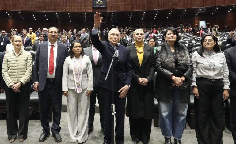 Toman protesta en Congreso a Alejandro Gertz Manero como embajador en Reino Unido