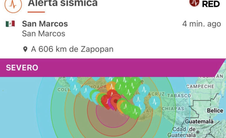 Tiembla en la Ciudad de México… 6.5 grados