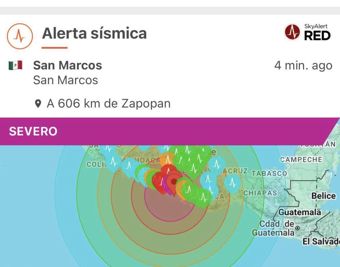 Tiembla en la Ciudad de México… 6.5 grados