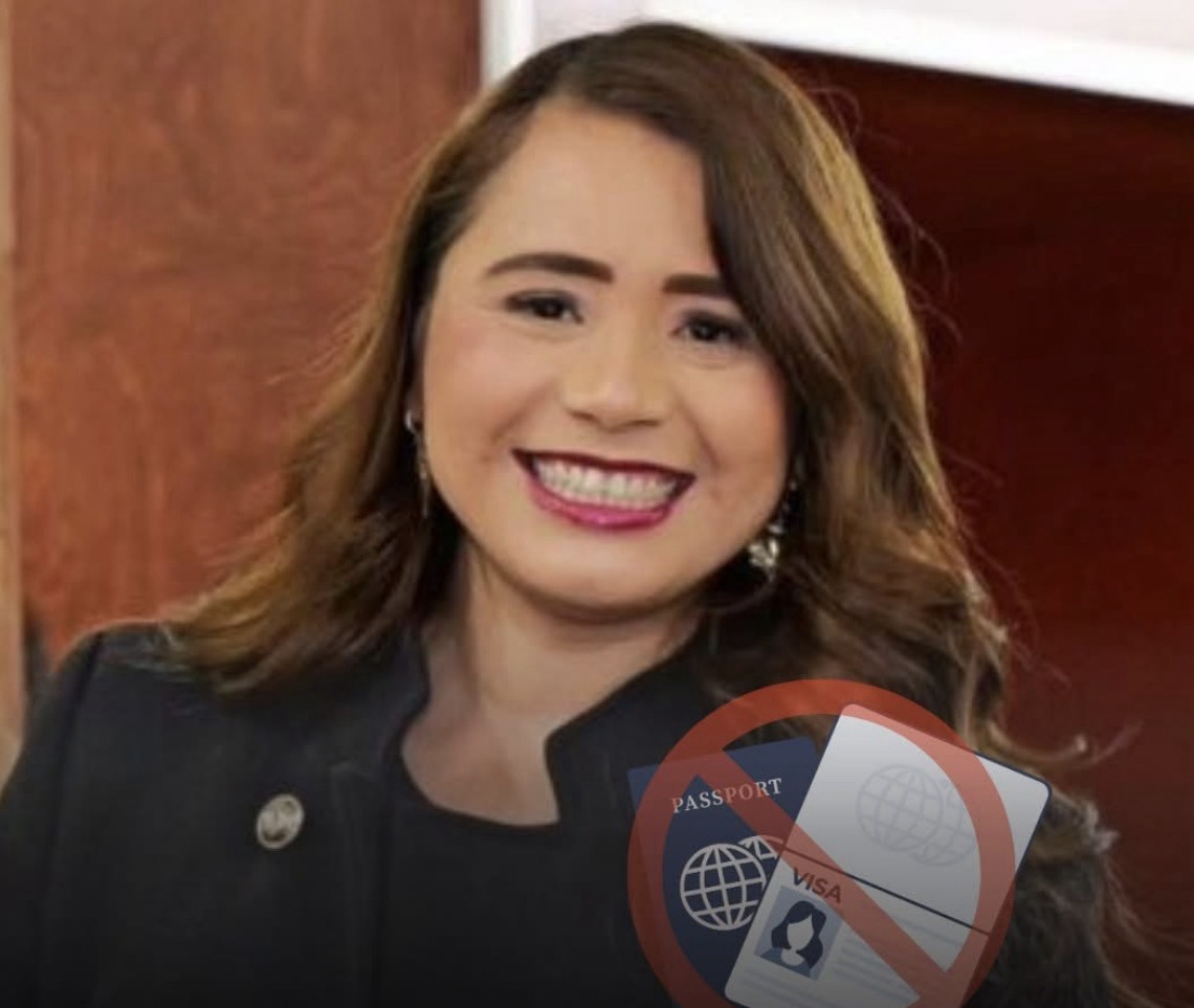 Por cargar 40 mil dólares al cruzar a EU, le quitan la visa a diputada morenista