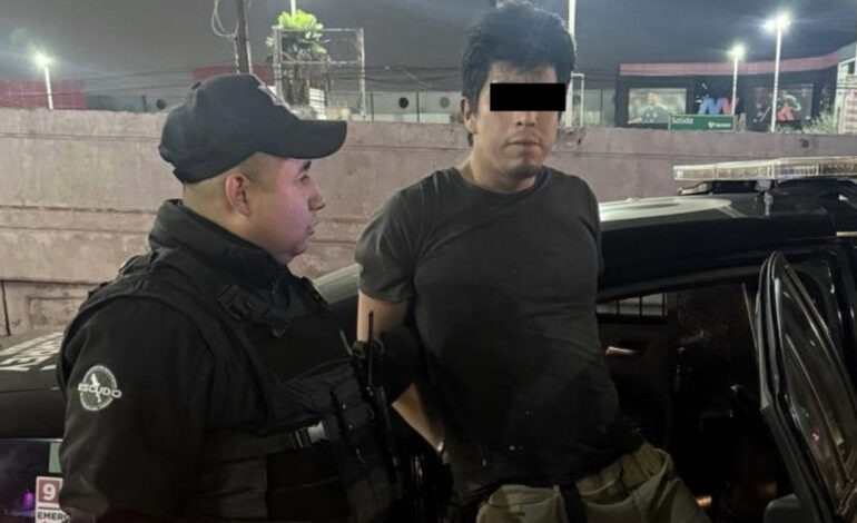 VIDEO: Captura en las alturas; atrapan a maleante en lo alto de una estructura