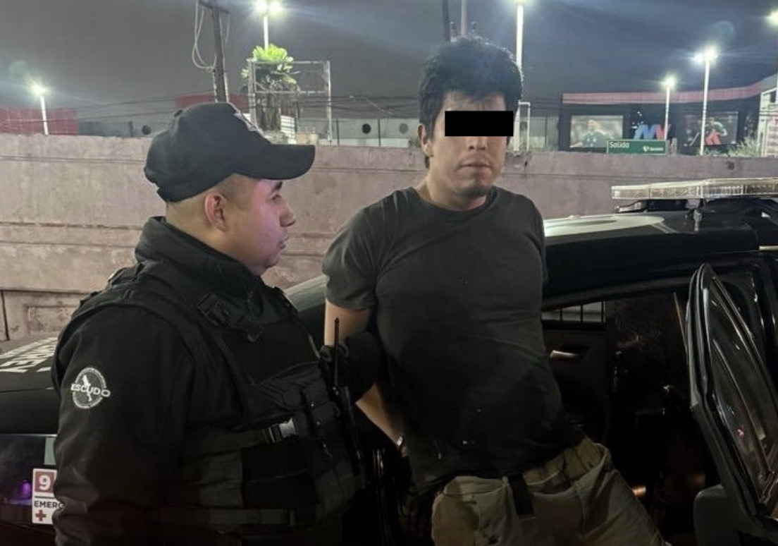 VIDEO: Captura en las alturas; atrapan a maleante en lo alto de una estructura