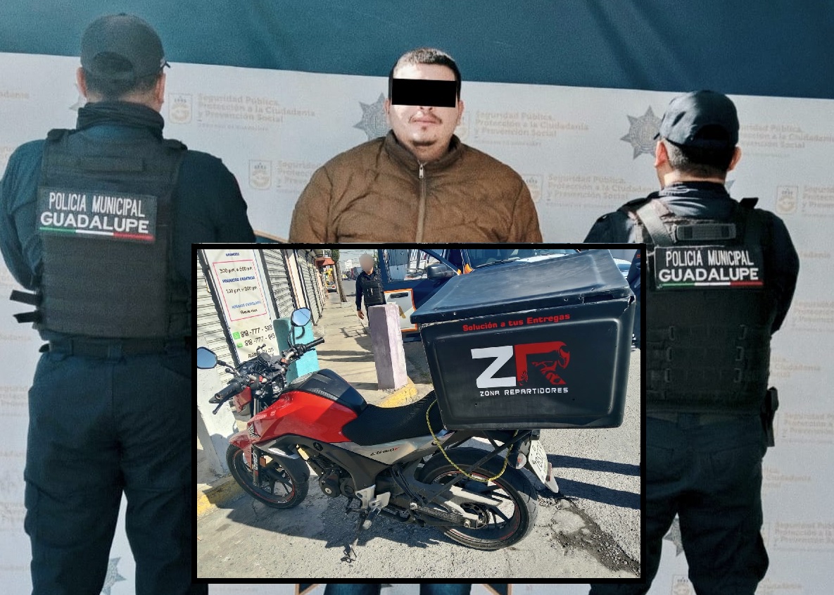 Es amante de las motos…¡pero ajenas!;cae por robo