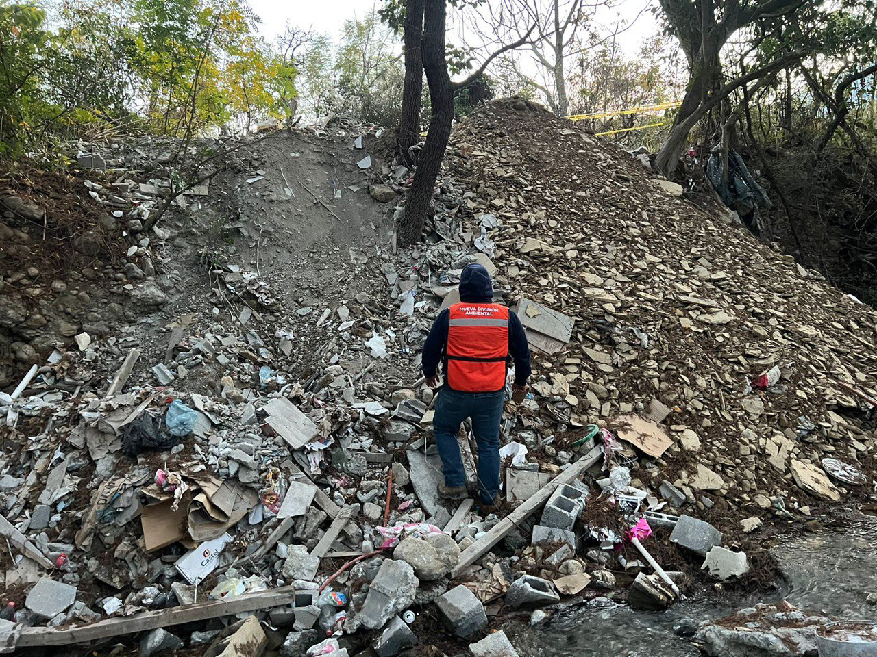 División Ambiental suspende obras aledañas a Arroyo El Barro