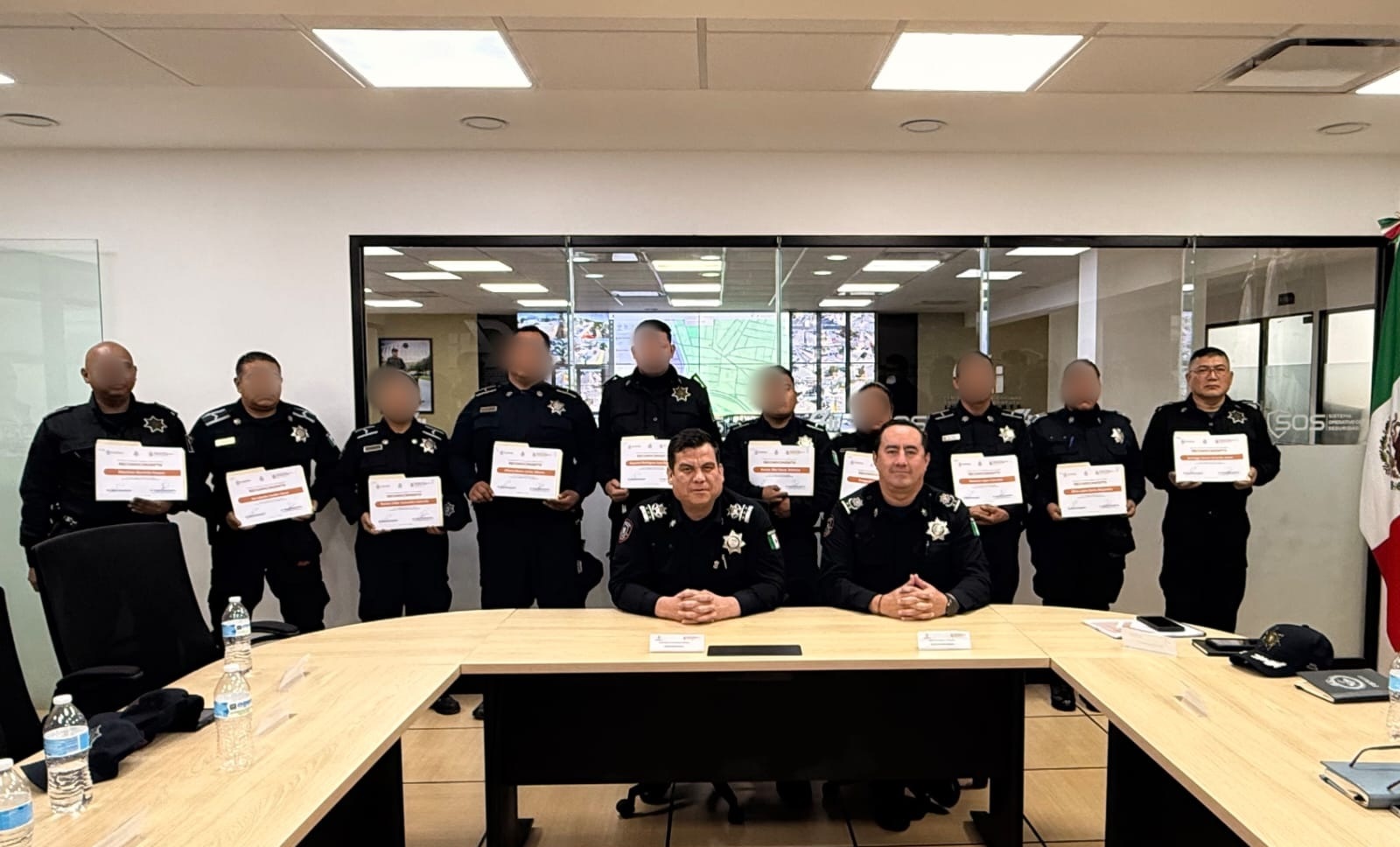 Reconoce Guadalupe a 56 de sus oficiales de Policía por acciones relevantes