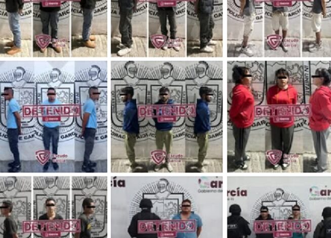 Desarticulan banda dedicada al robo de motocicletas en García