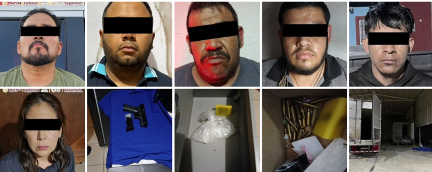 Atoran a malandros de «La Lavadora» banda de asalta traileros en la México-Querétaro