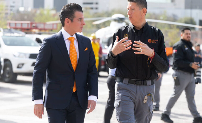 Miguel Flores encabeza despliegue estatal para temporada de incendios 2026