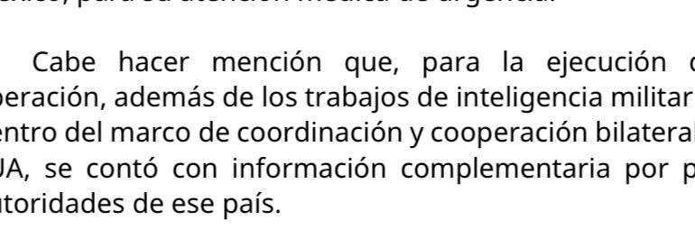 Confirma la SEDENA que elementos de Estados Unidos participaron en captura del Mencho