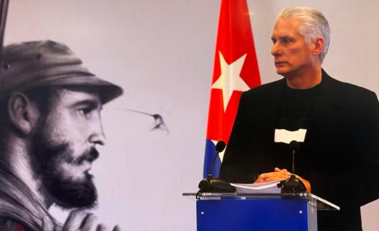 Cuba está dispuesta a un dialogo con EU sobre cualquier tema: Miguel Díaz-Canel