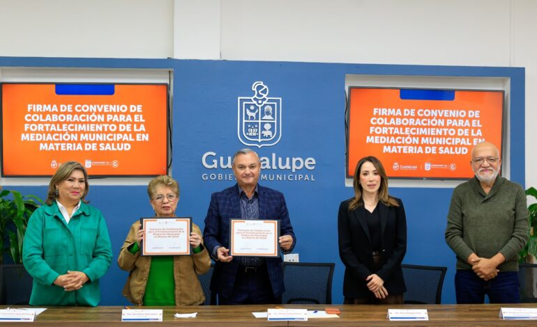 Acuerdan Guadalupe y Arbitraje Médico apoyo a ciudadanos en casos de controversia
