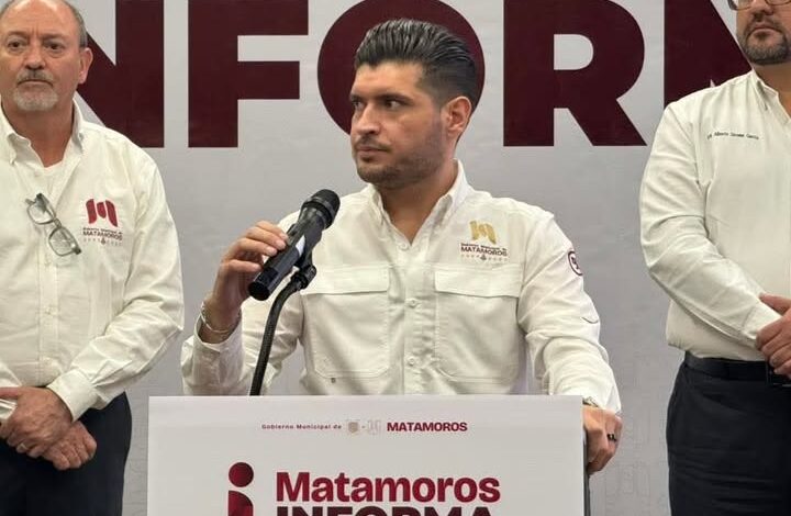 Culpa alcalde de Matamoros a criminales del sur del país de extorsionar al comercio