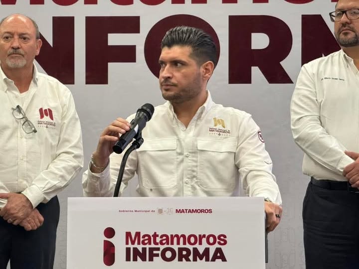 Culpa alcalde de Matamoros a criminales del sur del país de extorsionar al comercio