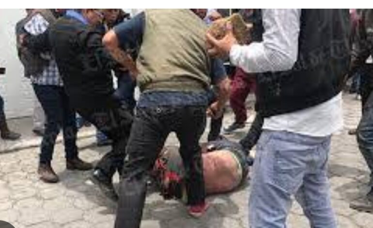 Vecinos linchan a presunto ladrón en la Monterreal