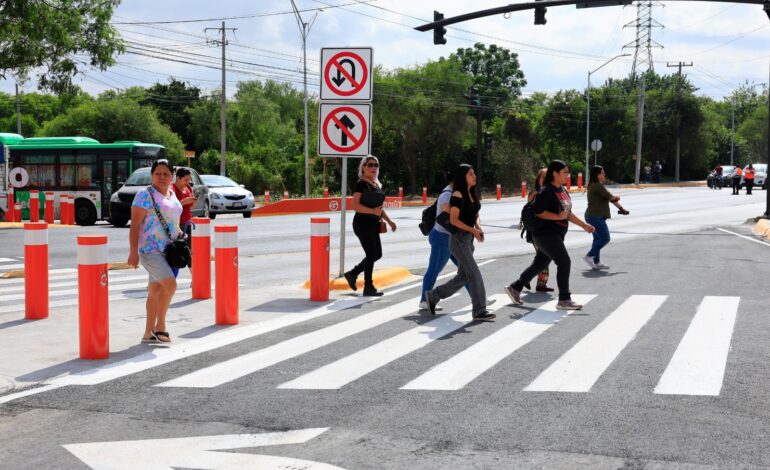 Rehabilitan en Guadalupe señalamientos para mejorar seguridad vial