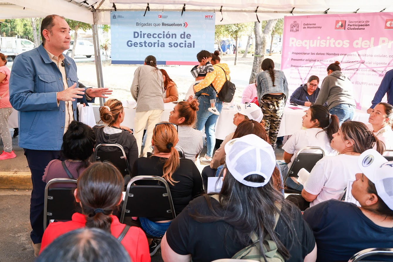 Beneficia a más de 800 personas “Brigadas que Resuelven”