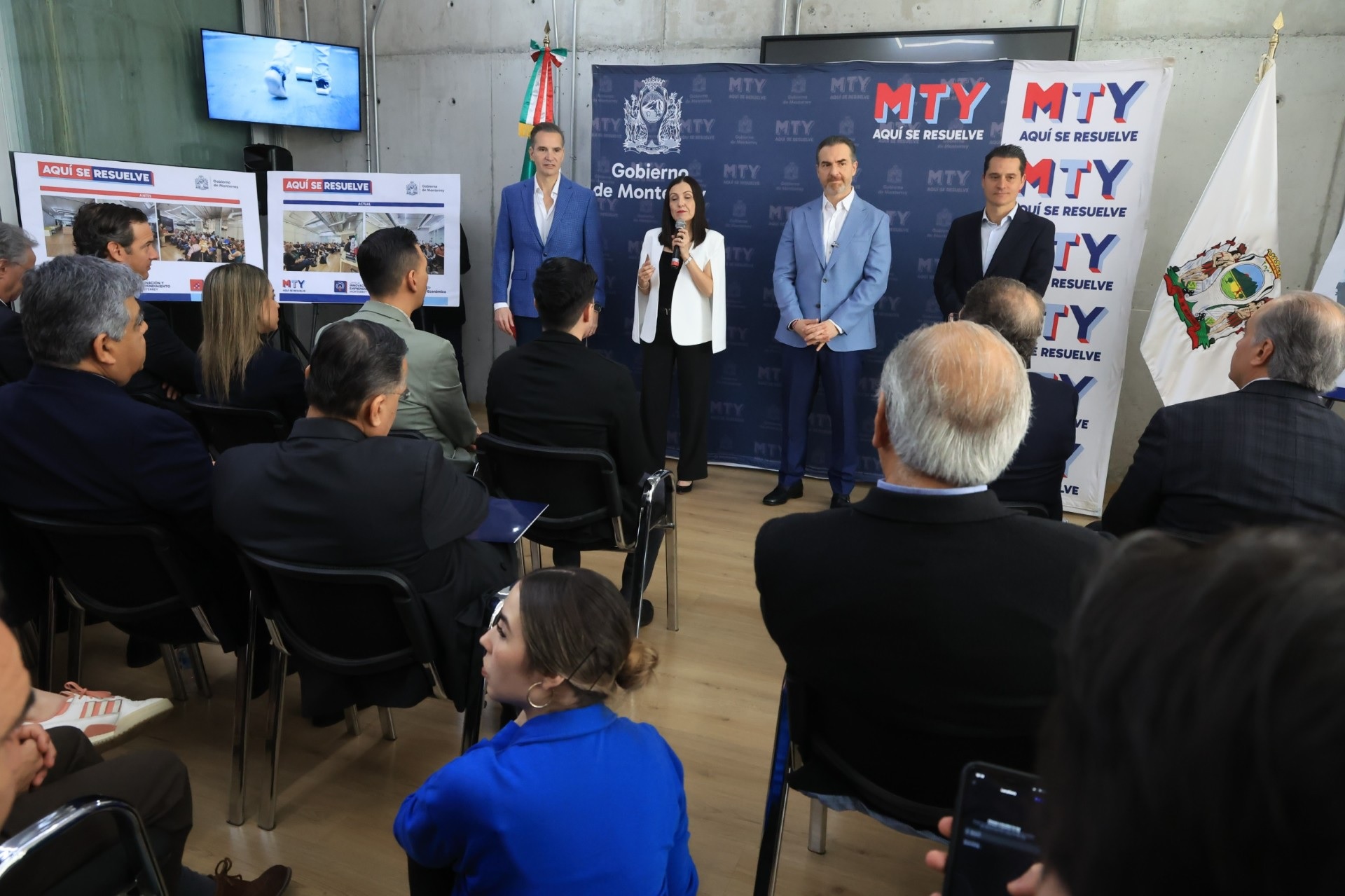 Inaugura Adrián de la Garza Centro de Innovación y Emprendimiento