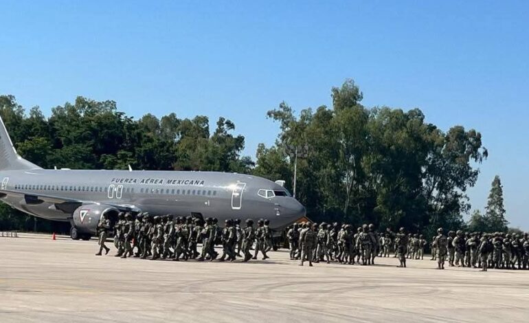 Llegan a Sinaloa más Fuerzas federales en búsqueda de los 10 mineros secuestrados
