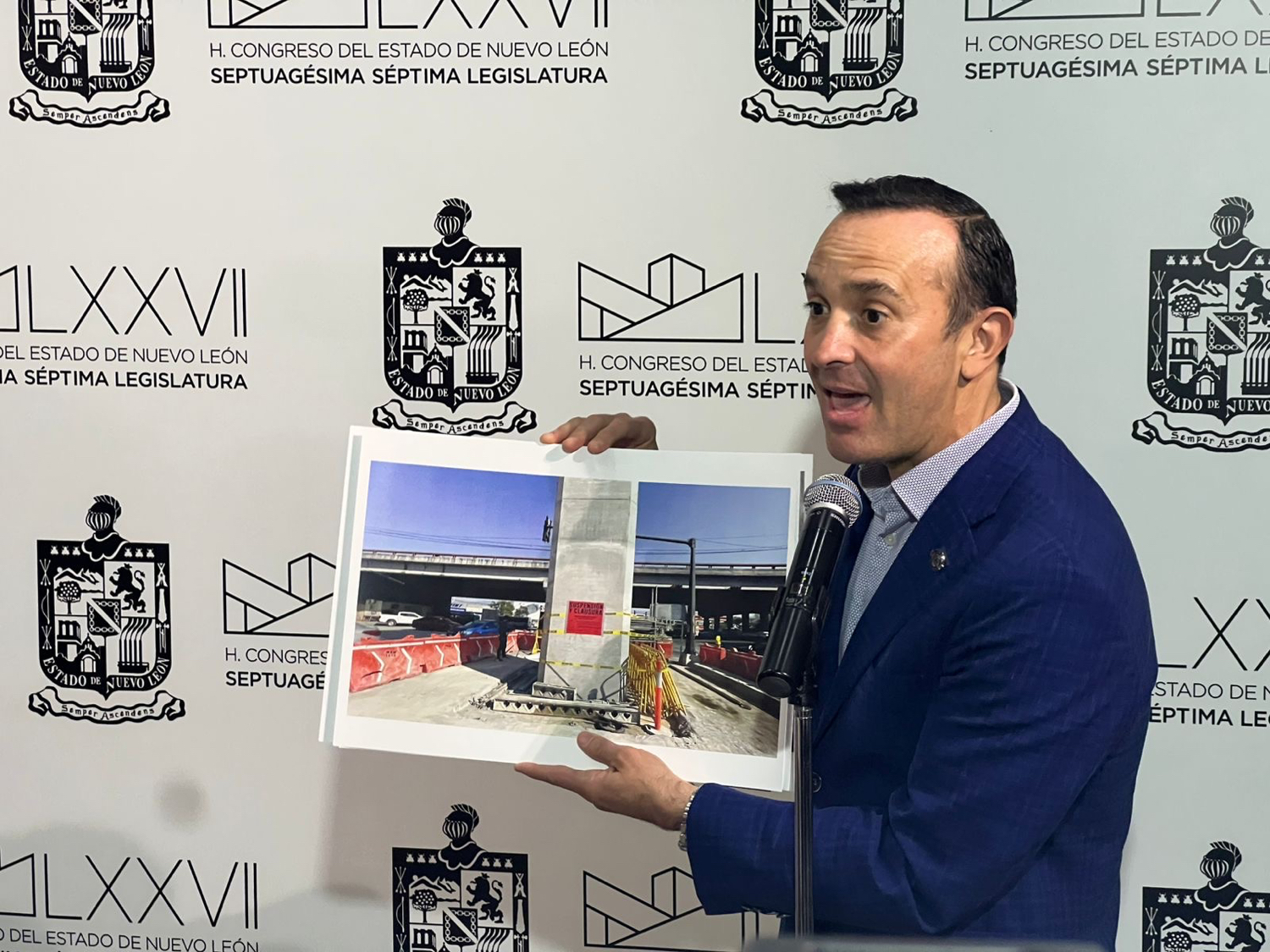 Carlos de la Fuente fustiga las obras del Monorriel que tumban carriles que no se van a recuperar