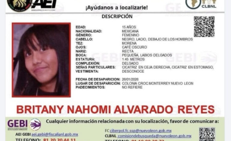 Lamentable: Hallan el cuerpo de Naomi en un pozo; le quitó la vida un chamaco de 16 años