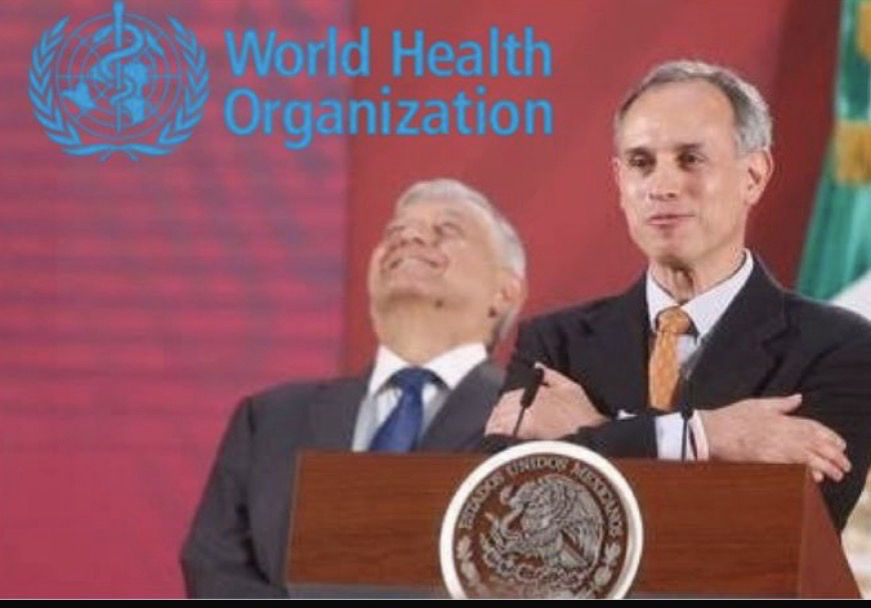 López Obrador y Gatell en la mira de la OMS como responsables del brote mundial de Sarampión