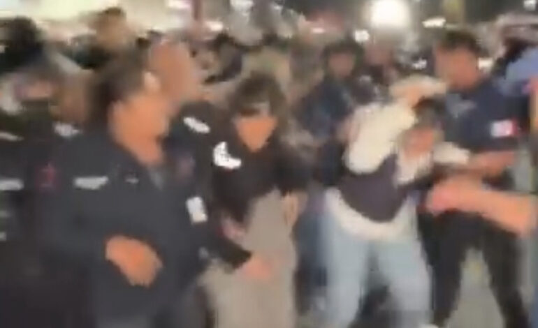 Porros de diputada morenista atacan a Alessandra Rojo de la Vega