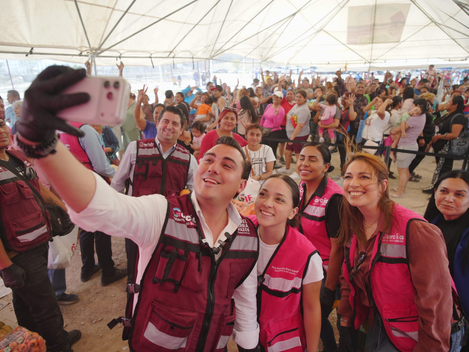 Beneficia «Mercado de la Gente» a más de 650 familias en García