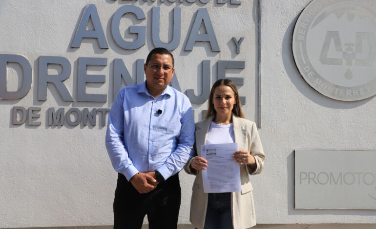 Denuncia Aile Tamez colapso en drenaje de Cadereya