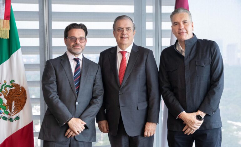 Cierran filas Waldo, Marcelo Ebrard y Mauricio Doehner por Nuevo León ante revisión del T-MEC