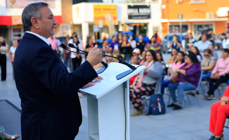 Instalan en Guadalupe sendero para prevenir violencia de género