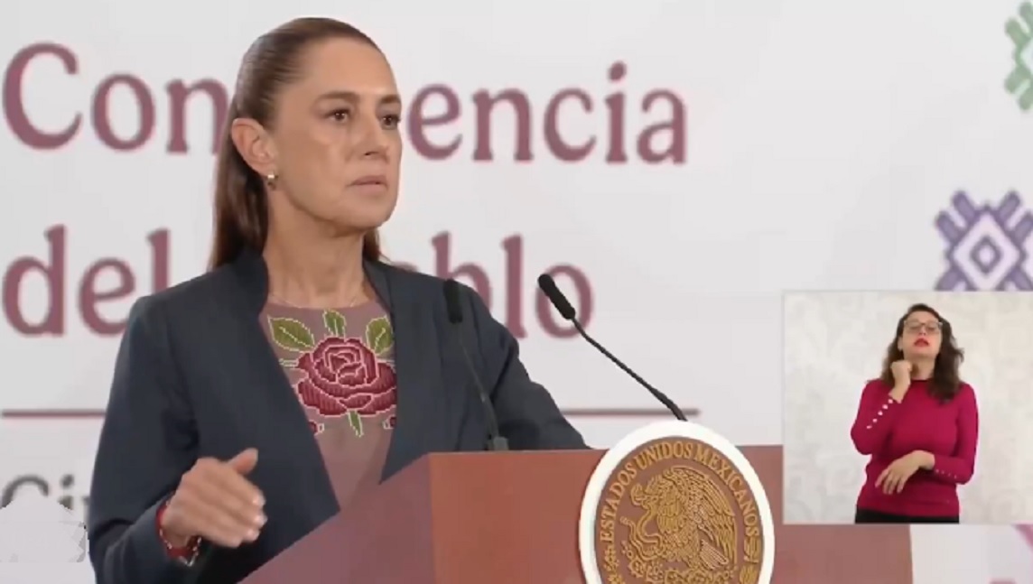 Asegura Sheinbaum no hay revanchismo político en detención de Karina Barrón